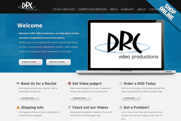 drcvideo.com site used Devision