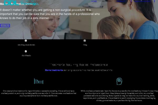 Avada theme site design template sample