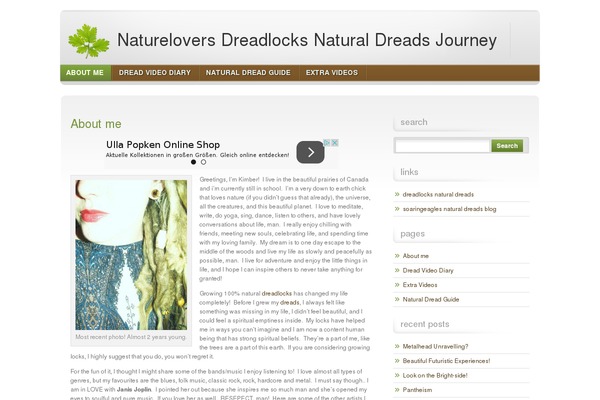 NatureFox theme site design template sample