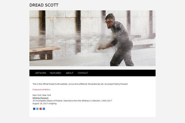 Stockholm Child theme site design template sample