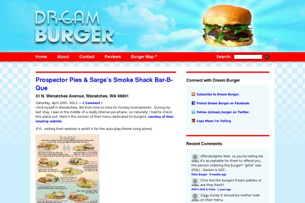 dream-burger.com site used Db20
