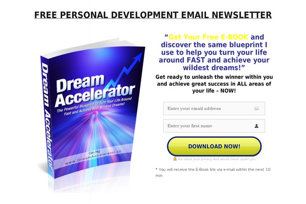 dreamaccelerator.co site used Blogeasy