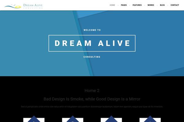 dreamaliveconsulting.com site used Pixelgroup