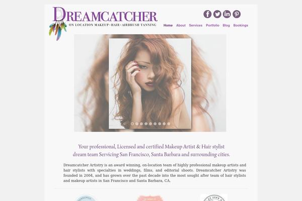 dreamcatcher theme websites examples