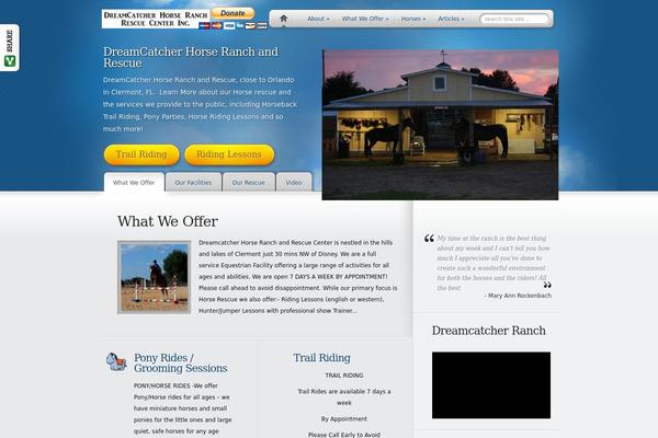 dreamcatcherhorses.com site used MyProduct
