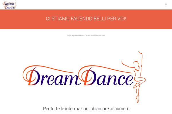 Dance-studio theme site design template sample