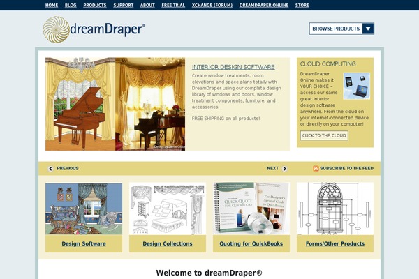 dreamdraper.com site used Aperture_new2