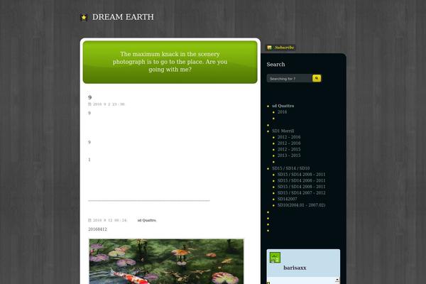 dreamearth.jp site used Naturalpower