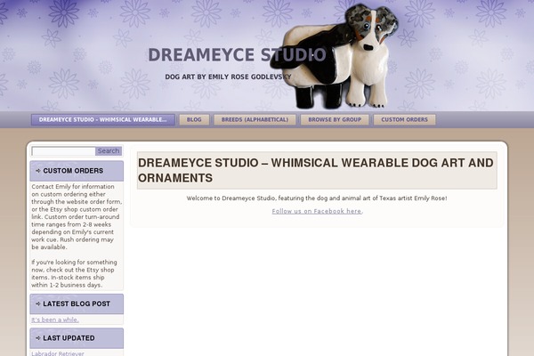 dreameyce.com site used Dreameyceislove