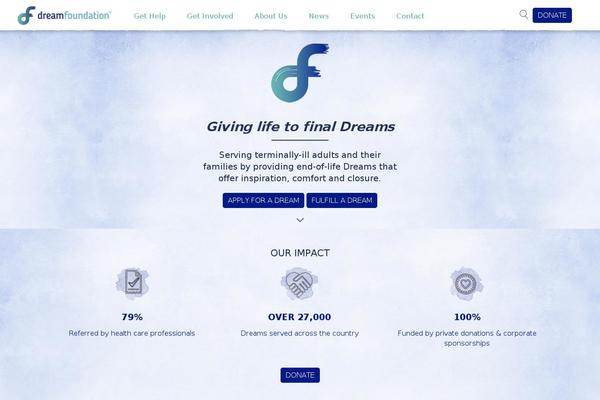 dreamfoundation.org site used Yoo_finch_wp