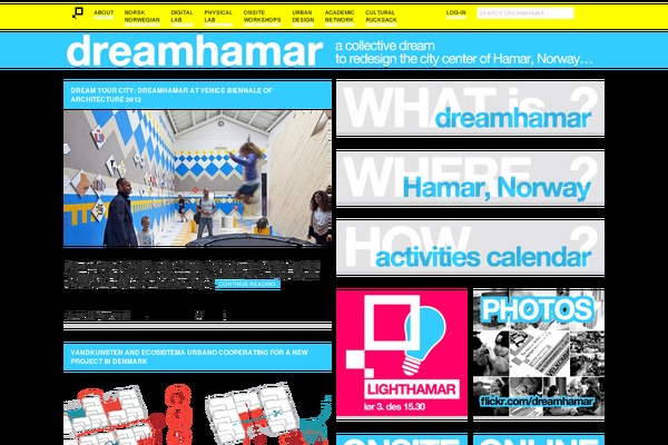 dreamhamar.org site used Dreamhamar