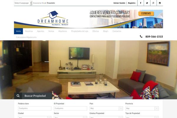 Realhomes Theme theme site design template sample