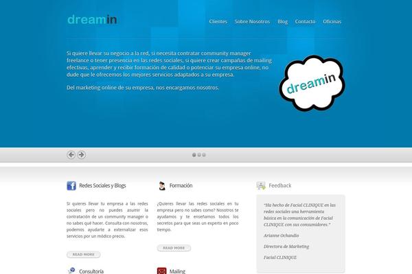 dreamin.es site used Inspire-new