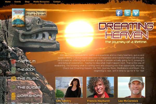 Dream theme site design template sample