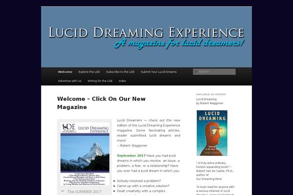 dreaminglucid.com site used Twentyeleven-dreaminglucid