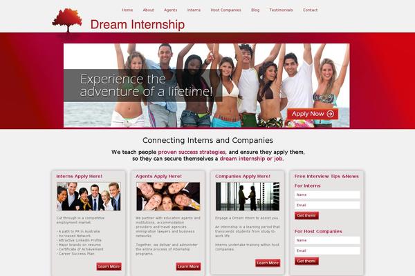 dreaminternship.com.au site used Dream-internship02