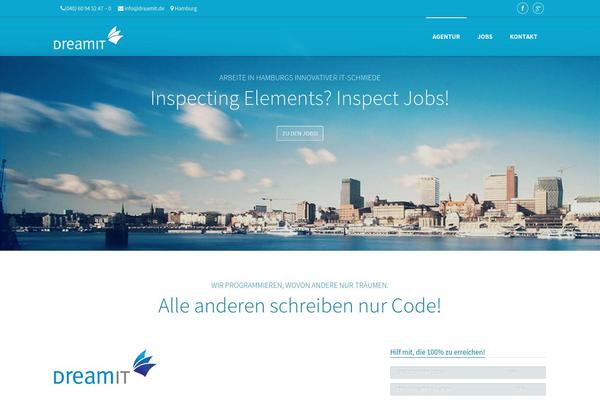 Hello Elementor theme site design template sample