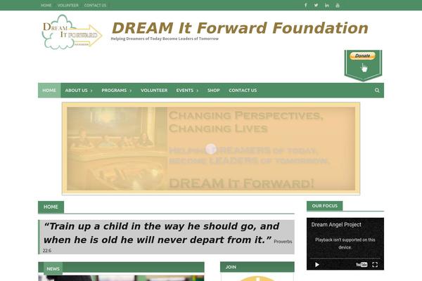 dreamitff.org site used Benevolent