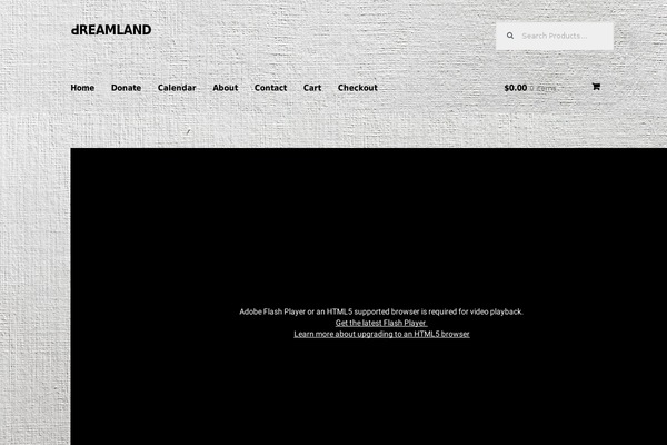 Storefront theme site design template sample