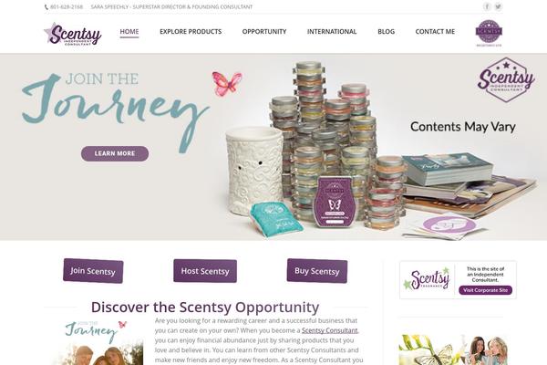 Kallyas theme site design template sample