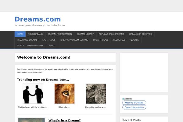 dreams.com site used ShootingStar