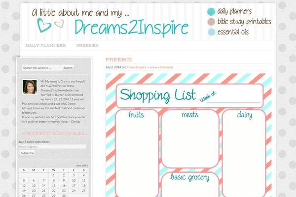 MomPreneur theme site design template sample