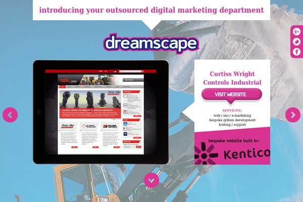 dreamscape-design.co.uk site used Dreamscape