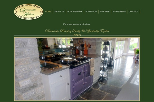 dreamscapekitchens.com site used Dreamscape