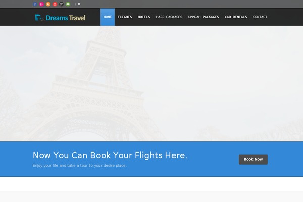 dreamstravel.co.uk site used Tour Package v1.01