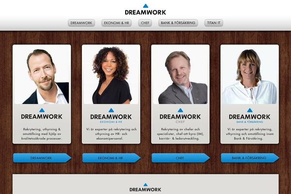 dreamwork.se site used Dtheme