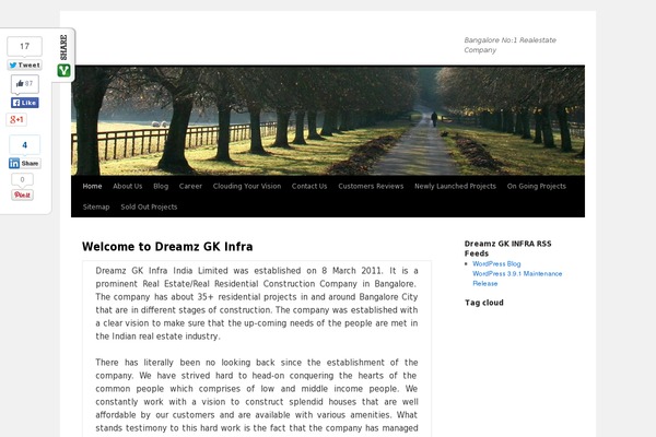 OpenDoor theme site design template sample