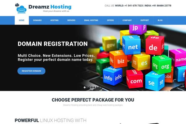 Arkahost theme site design template sample