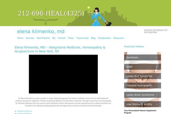 drelenaklimenko.com site used Klimenko