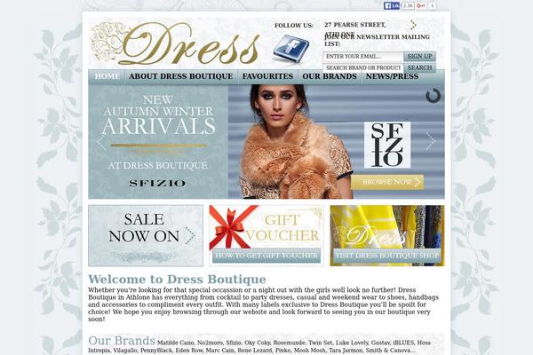 dressboutique.ie site used Dress_butique