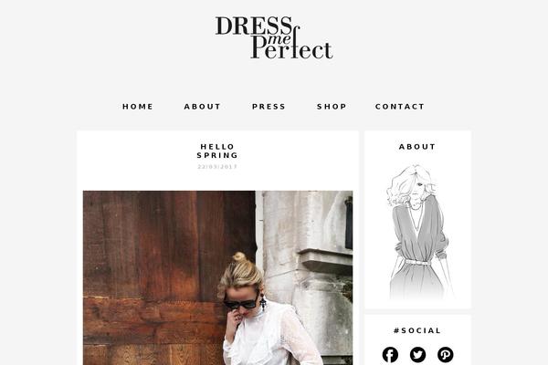 dressmeperfect.com site used Dressmeperfect