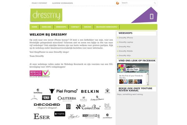 dressmy.nl site used Mobiletech