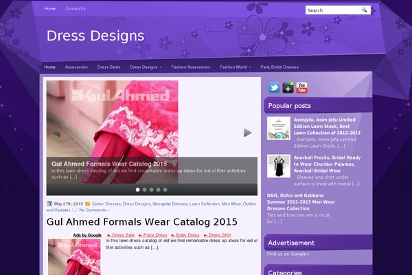 dresspk.net site used Purplestyle