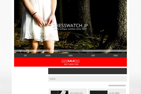 dresswatch.jp site used Dress