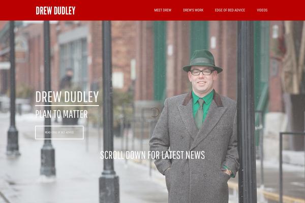 drewdudley.com site used The Ken