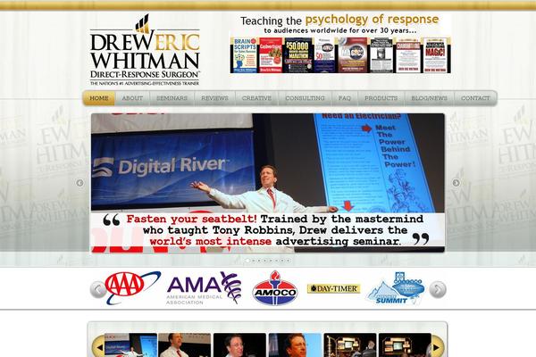 drewericwhitman.com site used Dreweric