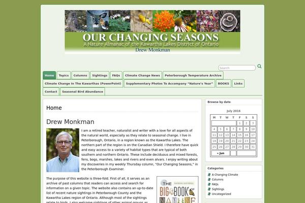 Suffusion theme site design template sample