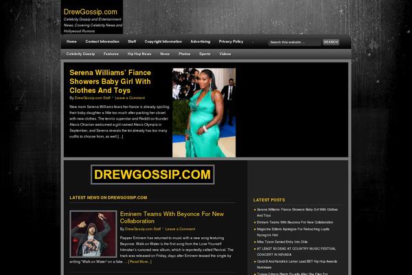 drewreports.com site used Amped Child