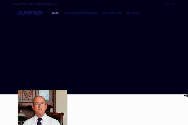 BeTheme Child theme site design template sample
