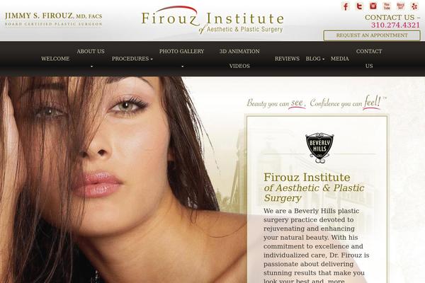 drfirouz.com site used Pss-dev-theme
