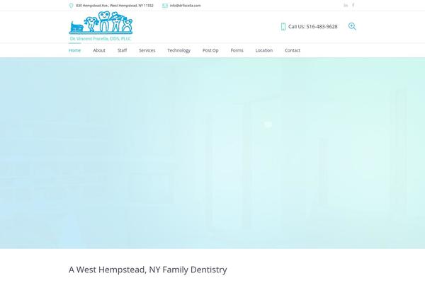 Dental-clinic theme site design template sample