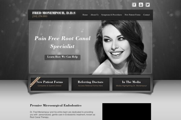 drfredmonempour.com site used Fred