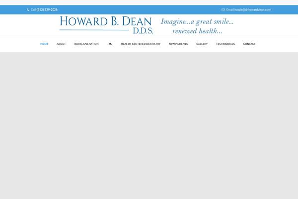 drhowarddean.com site used Hodges