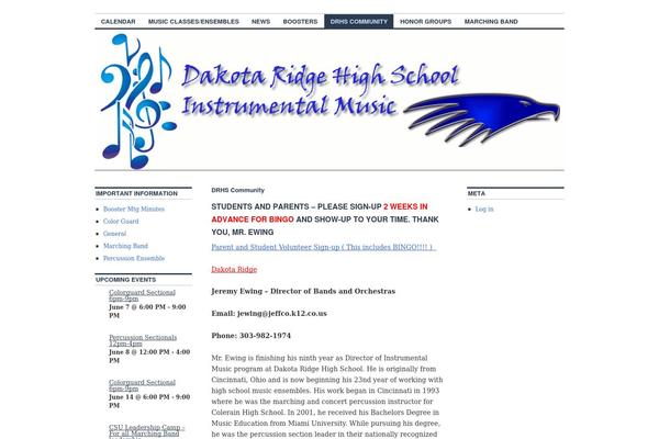 drhsmusic.com site used Coraline