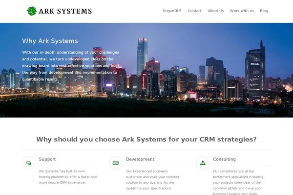 Bridge theme site design template sample