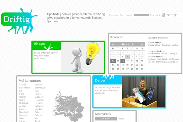 driftig.no site used Driftig